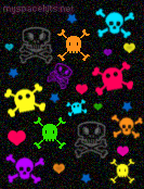 skulls background pattern 0832
