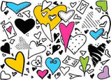 skulls background pattern 0964