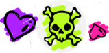 skulls background pattern 1006