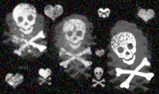 skulls background pattern 1217