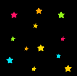 Stars background pattern 156